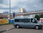 Бесплатный автобус Genser в пункт аренды автомобилей АрендаАвто-лнн на ул.Добролюбова