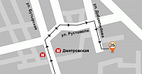 Схема проезда в АрендаАвто-лнн
